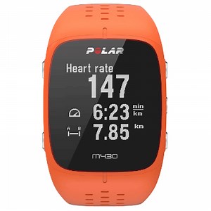Polar Running Watch M430 with GPS - Orange | YOHO