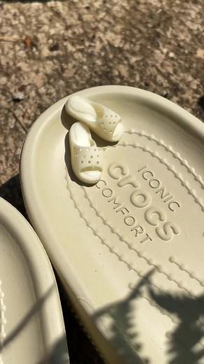 Crocs sandals but 🥹 mini 🥹