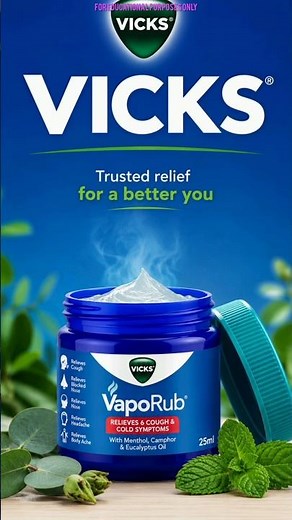 Don’t Miss These 5 Secret Benefits of Vicks 🌿 #shorts #viral #vicks #healthtips #reels