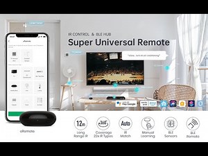 Technology in a compact space！Setup and Use Tutorial | LinknLink eRmote | Home Assistant