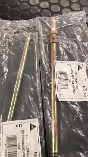 350 TBI fuel line parts.