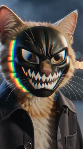 Bleach Cat – Ichigo Inner Hollow Mask Flicker