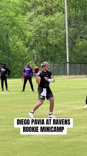 Diego Pavia at Ravens Rookie Minicamp: Undrafted QB's Roster Chances