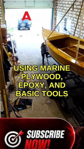 Make A Wooden Rowing Boat From Plywood! 🚣