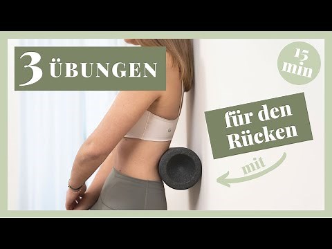 3 Übungen für den Rücken mit der Faszienrolle