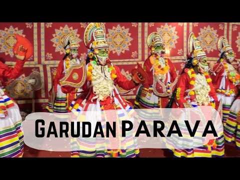 🦅 GARUDAN PARAVA | Powerful Divine Bird of Lord Vishnu | Kerala Temple Ritual & Mythology 🔥