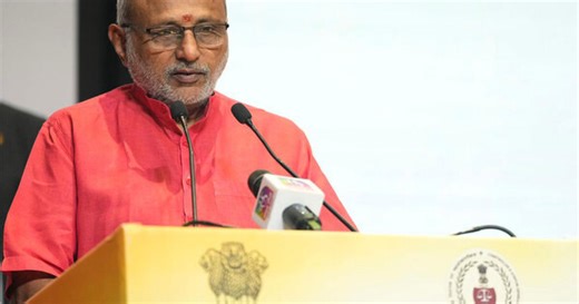 Vice President C P Radhakrishnan pays homage to 2019 Pulwama attack bravehearts