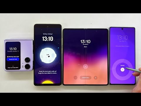 Alarm Clock + Timer Samsung Note 20, Galaxy Z Fold 3, OPPO Find 2N Flip, Blackview 8