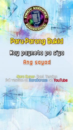 Paru Parong Bukid: Sing Along to the Classic Folk Song