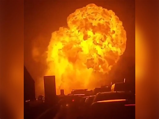 Massive fireball as tanker explodes on Italian motorway