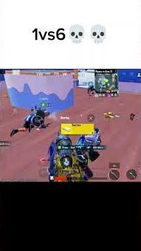1vs6#subscribers#likeformorevideo #viral #watchtillend #shortvideo#bgmi#trendingshorts#love