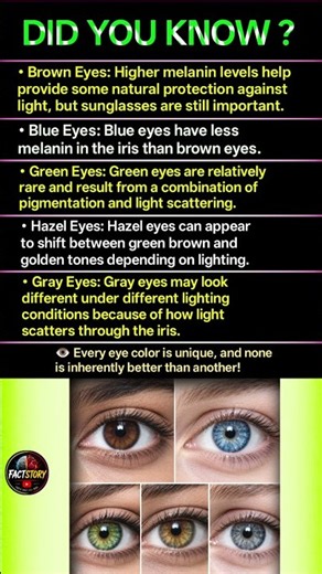 What Your Eye Color Reveals About Your Eyes