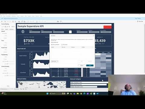 Tableau Reset Filter Button Not-Working