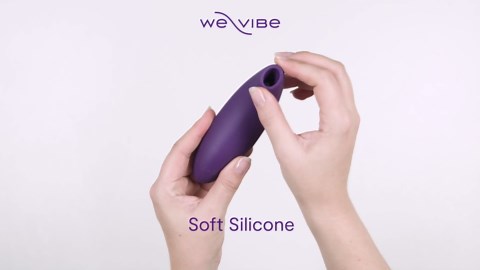 We-Vibe Melt 2 Clitoris Vibrator | Clitoral Stimulator Adult Sex Toys for Women | Clit Sucker Female Personal Massager | App Control Suction Masturbator | 12 Intensities & 6 Sucking Patterns | Purple