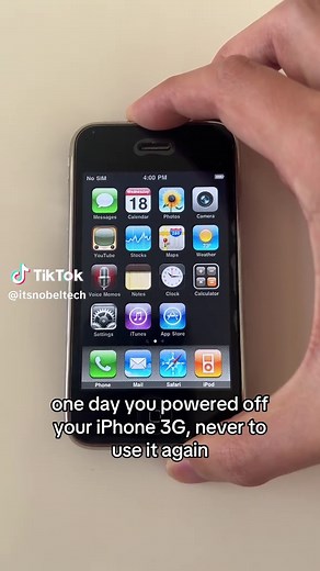 La Nostalgia del iPhone 3G: Un Viaje en el Tiempo
