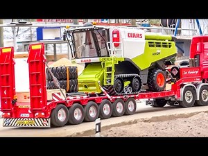 STUNNING RC Trucks! Excavators! Heavy load!