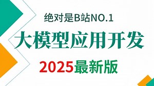 【2025版】这绝对是B站讲的最好的AI大模型应用开发全流程实战教程， 全程干货无废话，学完即就业！学不会我退出AI圈！！！