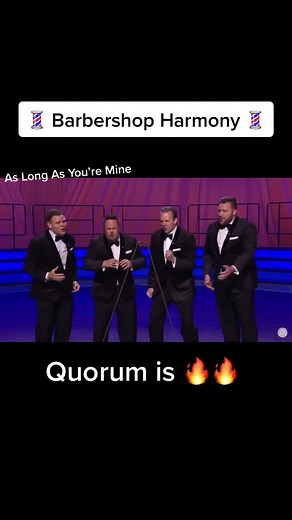 Musical Theatre Barbershop Harmony Singing Performance