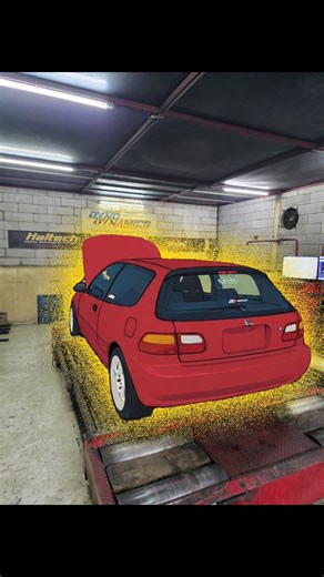 Ovi Sardjan | After nearly three years, this Honda Estilo SR3 K24 swap storms back onto our dyno for a fresh retune on the Haltech Elite 1500 ECU. Built... | Instagram