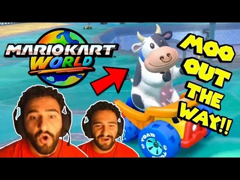 MOO-VE OUT THE WAY!! I’M COMING THROUGH IN MARIO KART WORLD!! [NINTENDO SWITCH 2] [#03]