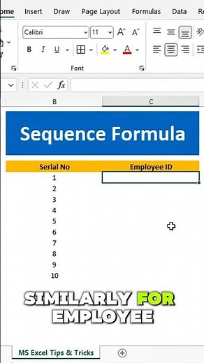Power of SEQUENCE Formula in Excel | Generate Numbers Instantly