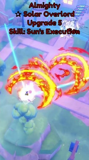 Almighty ✰ Solar Overlord Showcase | Roblox | Anime Defenders #animedefenders #roblox #shorts