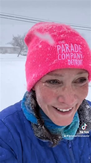 Julie Barnes Maurer on Instagram: "RSD 1889 4.3 miles in the #BombCyclone 95 miles mtd Looks like I may get my century mileage in after all this month! #100 🤞🤞🤞 Injury, weather, holidays, all had me really questioning and doubting myself. Today’s weather is bonkers! When I went to bed last night, it was 60°F/15°C and rainy… when I woke up this morning it was 24°F/-4.44°C with 60 mph wind gusts and snow squalls. #PureMichigan Tree, limbs, falling, white out conditions… Seems like a good time f