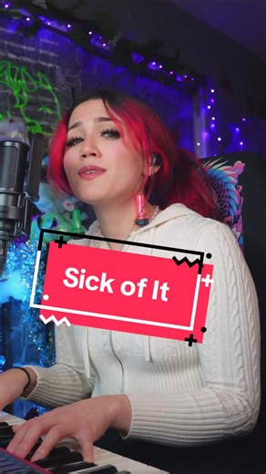 Original - Sick of It - by @kira lise🐉 Streaming on all your facilitie platforms! Give Kira a follow and join her lives to request your favorite Kira Lise originals and other favorite songs! #indiemusic #indieartist #originalmusic #dragon #flashlight