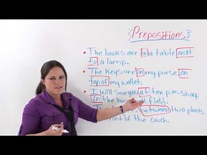 English Grammar: Prepositions