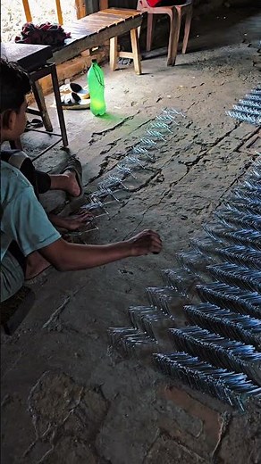 Chain Link Fence Manufacturing Process in Bangladesh. #diyprojects #automobile #machine #viral