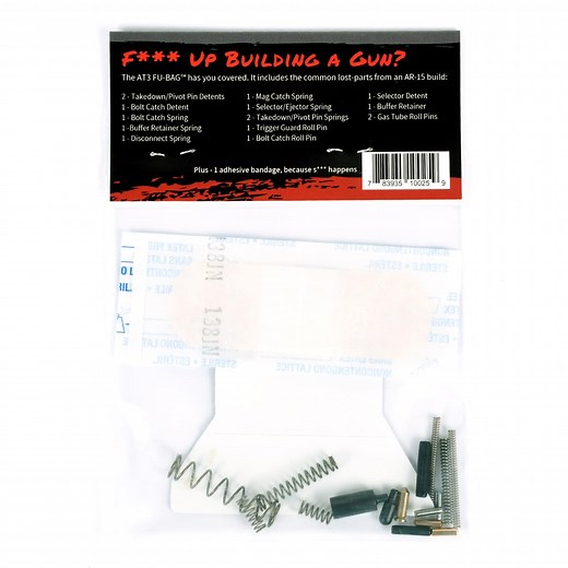 AT3™ FU-BAG™ AR-15 Lost Parts Kit - Springs, Detents, Replacement Components