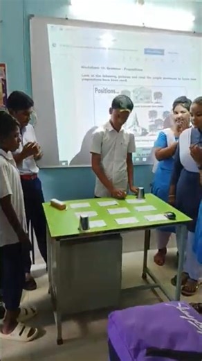 Language games on Preposition