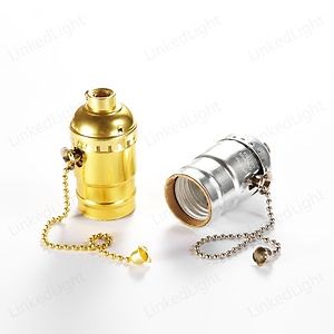 [Hot Item] UL cUL E26 Metal Pull Chain Lamp Base Bulb Holder