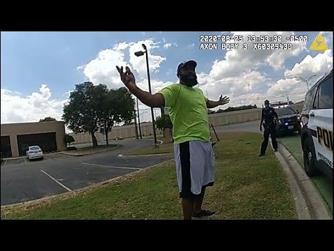 FULL VIDEO: Body cam video shows officers detaining jogger who was not the suspect they were seeking