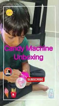 Candy Machine Unboxing😀 | #unboxing #unboxingvideo #youtube #review #toys #subscriptionbox #youtuber