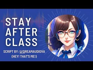 F4M Kissing a Dominant Professor [ASMR Girlfriend Roleplay]