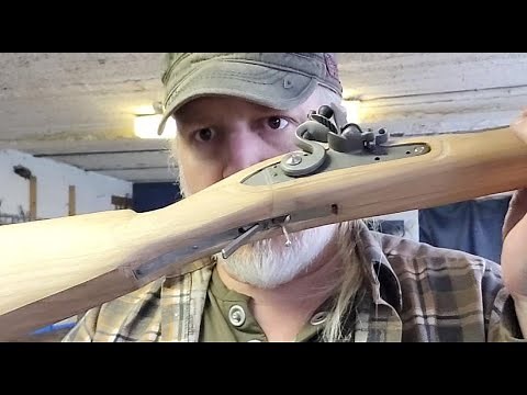 Jäger rifle scratch build pt 19 inletting the double set trigger
