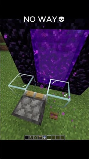 Minecraft Water in Nether Moment 💀 #minecraft #shorts #bome