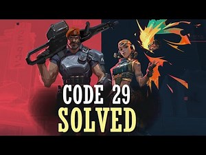 How to Fix "Error code: VAL 29" in Valorant