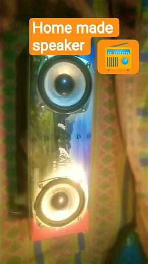home made speaker with bluetooth module