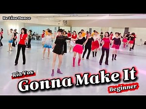 Gonna Make It Line Dance | Beginner | 거너 메이크 잇 라인댄스 | 토요 동호회