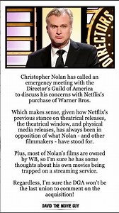 the DGA discusses concerns over Netflix buying Warner Bros.