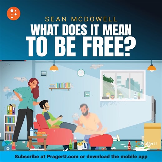 25K views · 286 reactions | Real freedom isn’t doing whatever you want. That is a fast track to slavery of a different kind. True freedom begins when you embrace the right restraints, the ones that shape you for purpose, not impulse. WATCH  | PragerU | Facebook