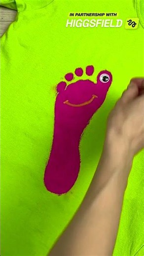Cute Baby Footprints on a Tee! 👣💖