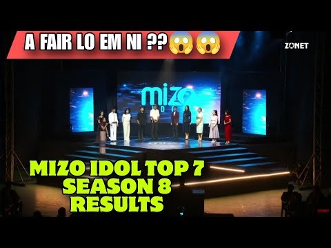 MIZO IDOL S8 TOP 7 RESULTS // REACTION 😰😱 !! A FAIR EM ??