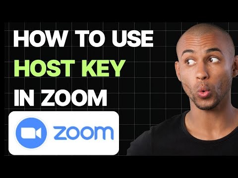 How To Use Host key In Zoom [Quick Guides]