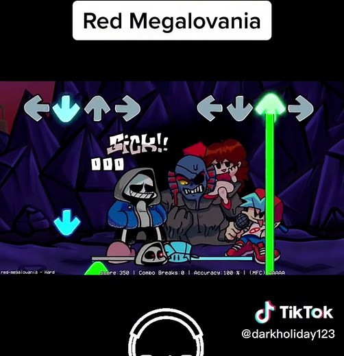 Dustale Red Megalovania Mod for FNF | Undertale Music