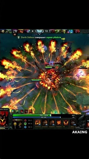 Fragment of "DOTA 2 | OG mix with Miracle- vs stack AKAING" The_apathy Sand King's move but Miracle-