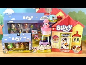 Bluey Bingo toys unboxing SLIME and new Bluey SOOO SQUISHY Disney Junior