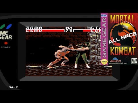 Mortal Kombat - NPC Hacking [SEGA Game Gear]